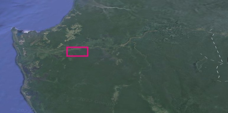 carte positionnement lac Avanga 2